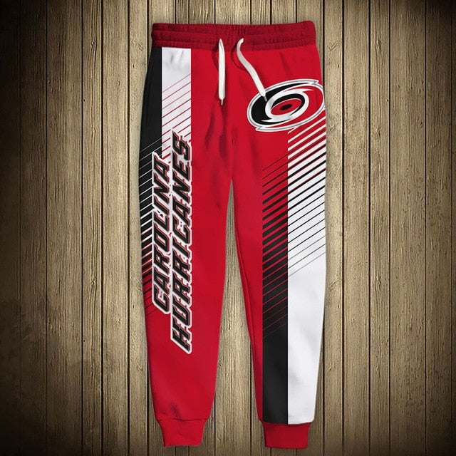 Carolina Hurricanes Stripes Sweatpants