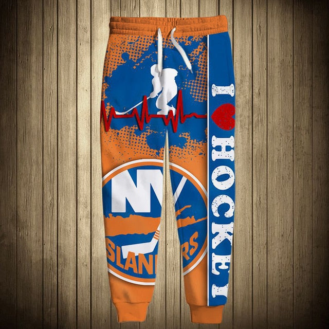 New York Islanders Beating Curve Sweatpants
