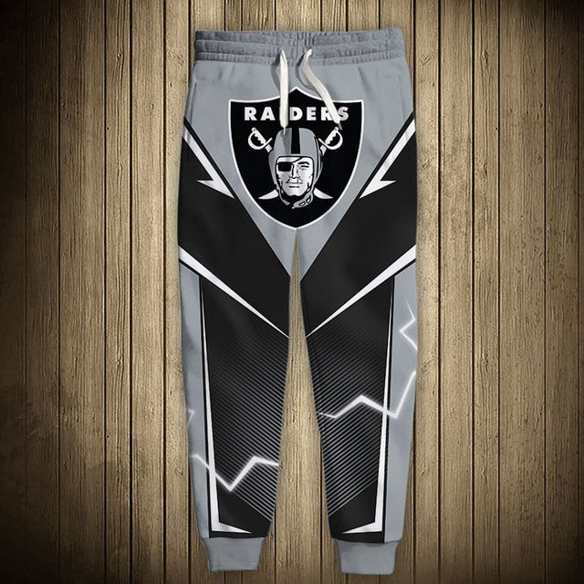 Las Vegas Raiders Flame Sweatpants