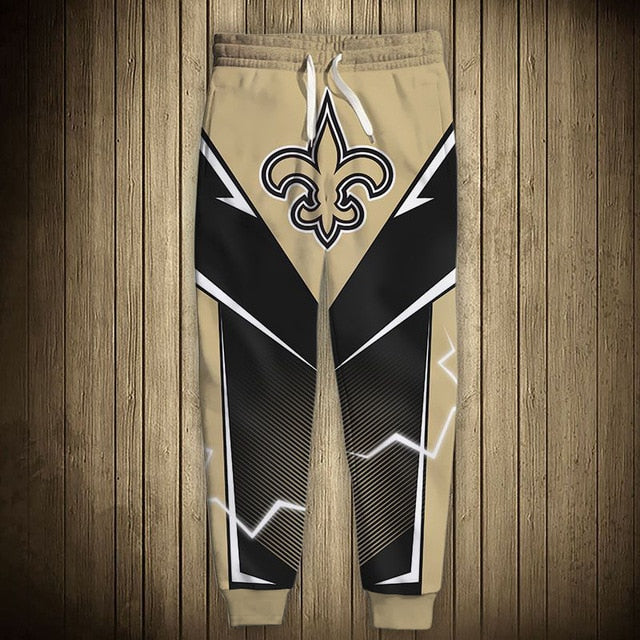 New Orleans Saints Flame Sweatpants
