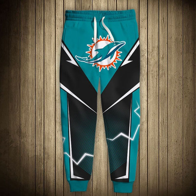 Miami Dolphins Flame Sweatpants