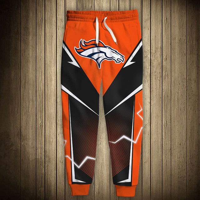 Denver Broncos Flame Sweatpants