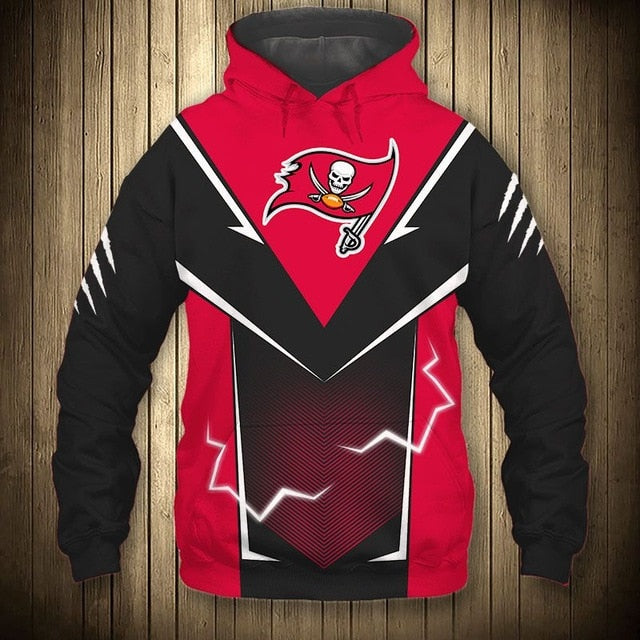 Tampa Bay Buccaneers Flame Hoodie