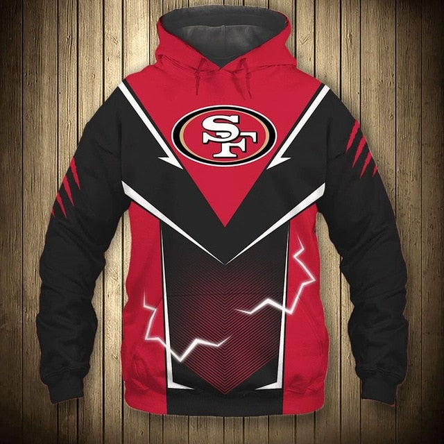 San Francisco 49ers Flame Hoodie