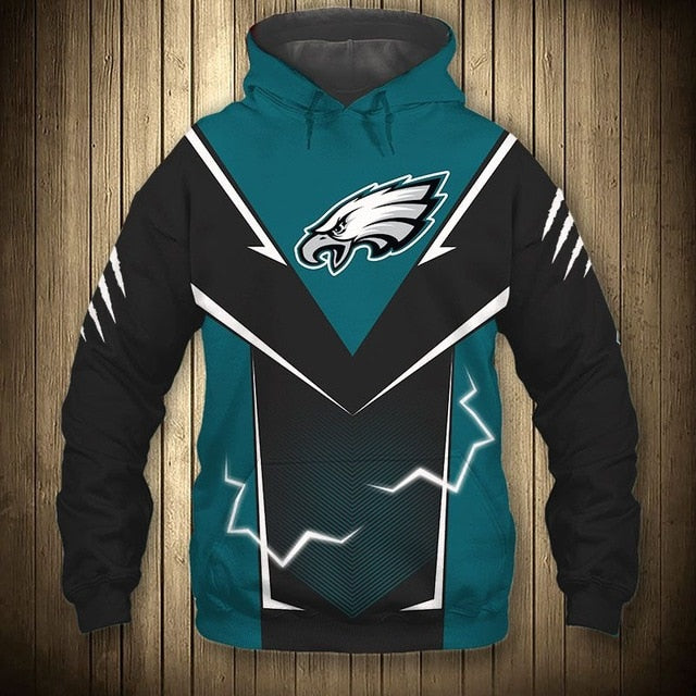 Philadelphia Eagles Flame Hoodie