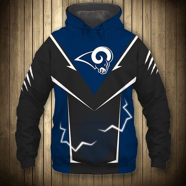 Los Angeles Rams Flame Hoodie