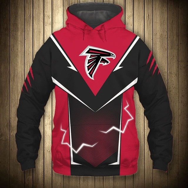 Atlanta Falcons Flame Hoodie