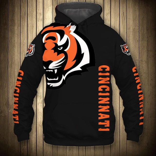 Cincinnati Bengals Flag Hoodie