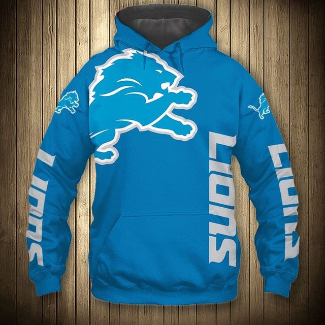 Detroit Lions Flag Hoodie