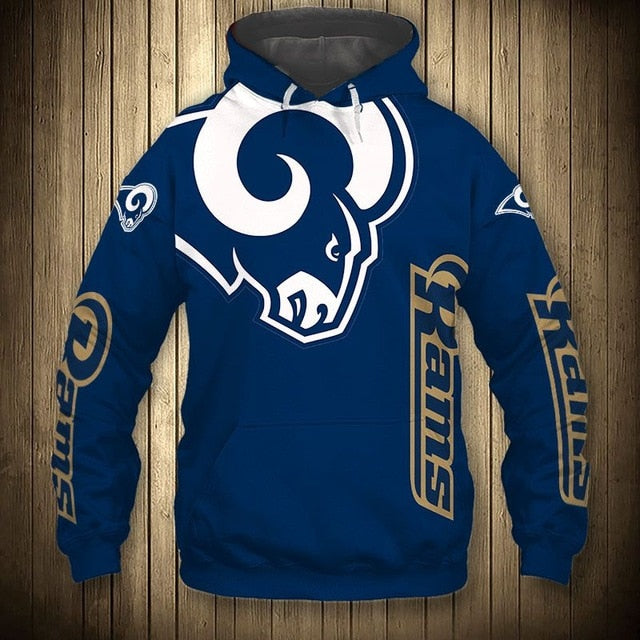 Los Angeles Rams Flag Hoodie