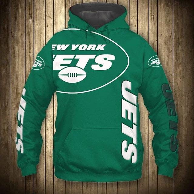 New York Jets Flag Hoodie