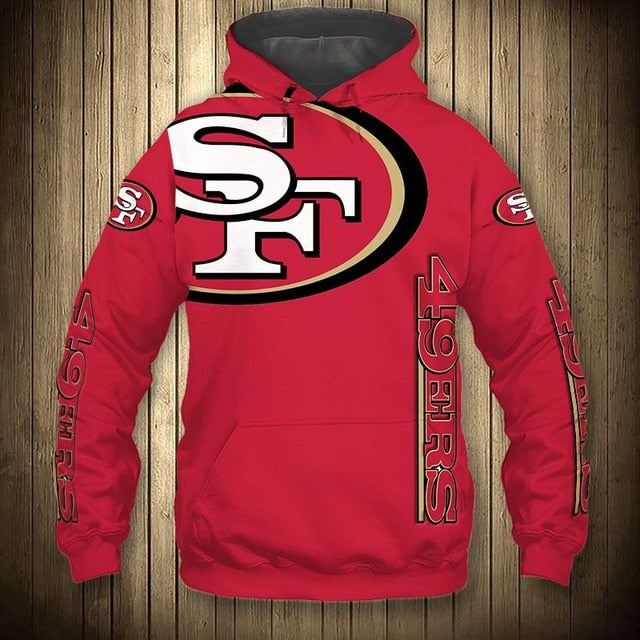 San Francisco 49ers Flag Hoodie