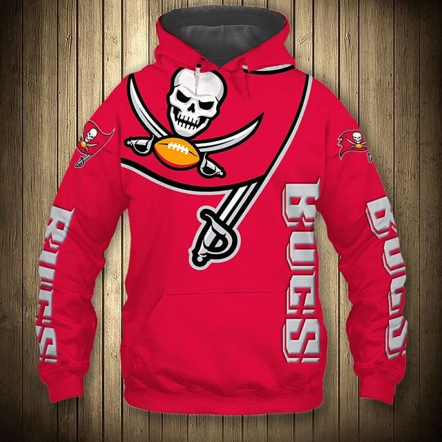 Tampa Bay Buccaneers Flag Hoodie