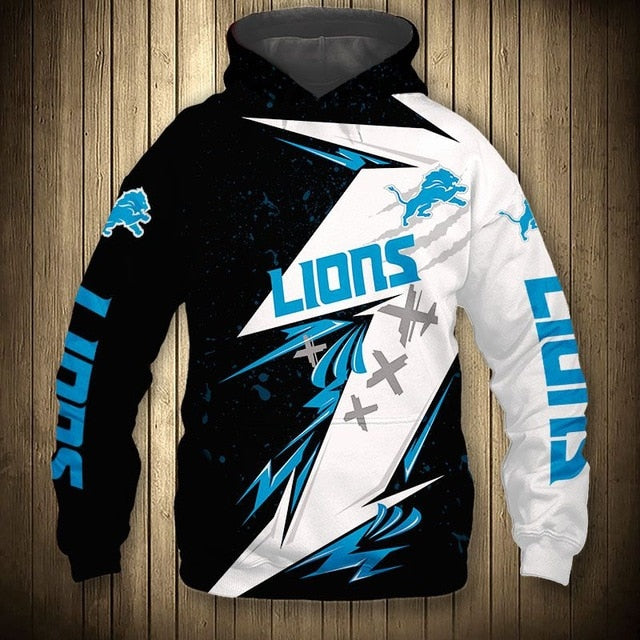 Detroit Lions Graffiti Hoodie