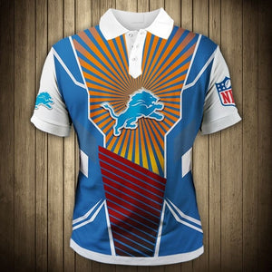 Detroit Lions Sunlight Casual Polo Shirt