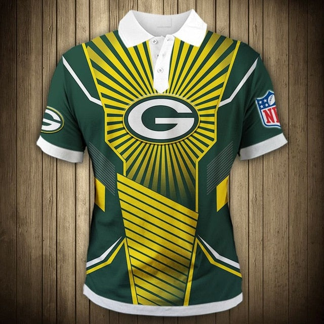 Green Bay Packers Sunlight Casual Polo Shirt