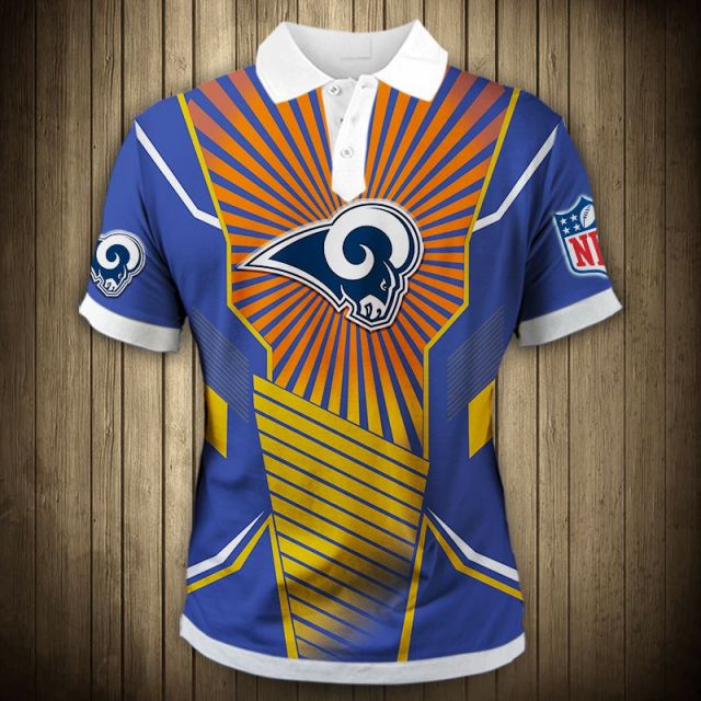 Los Angeles Rams Sunlight Casual Polo Shirt