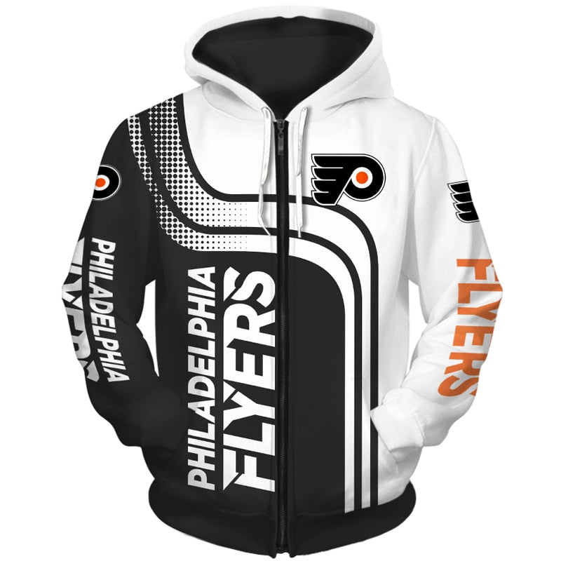 Philadelphia Flyers Casual Zipper Hoodie – SportsDexter