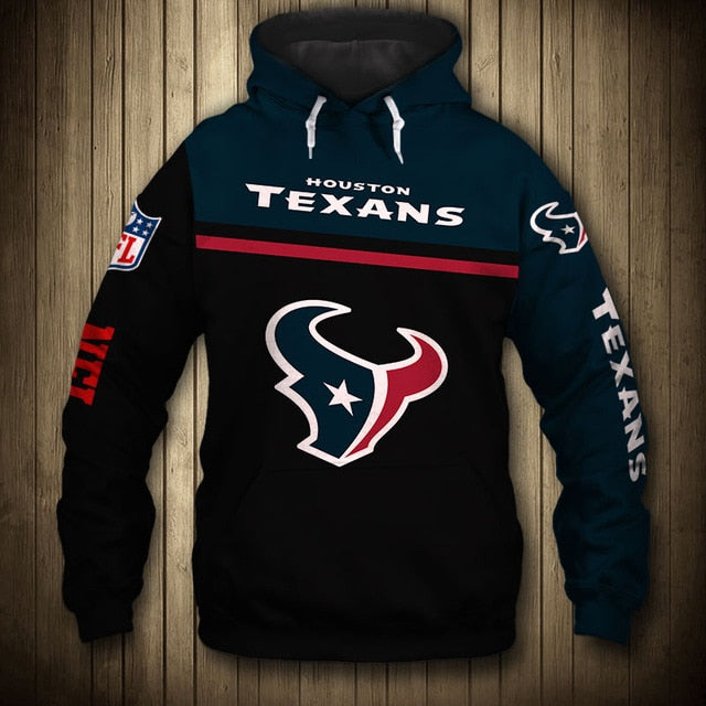 Houston Texans 3D Hoodie