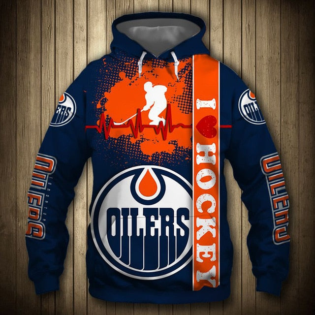 Edmonton Oilers Beating Curve Hoodie