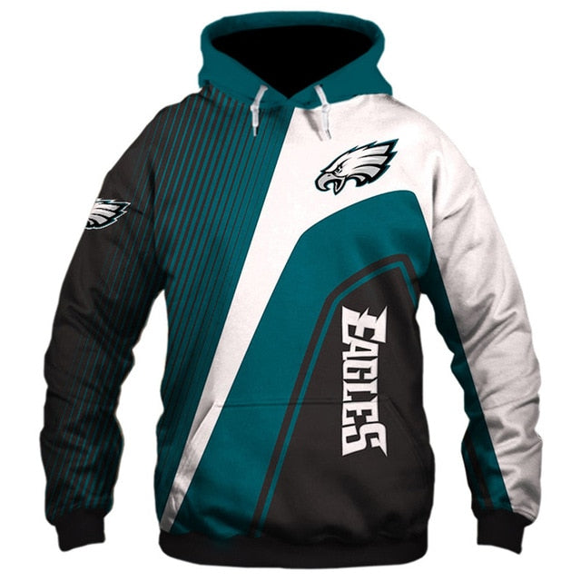 Philadelphia Eagles Casual 3D Hoodie