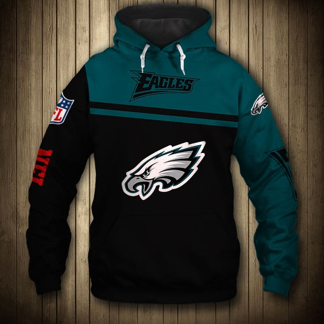 Philadelphia Eagles 3D Hoodie