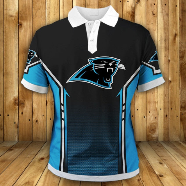 Carolina Panthers Casual Polo Shirt