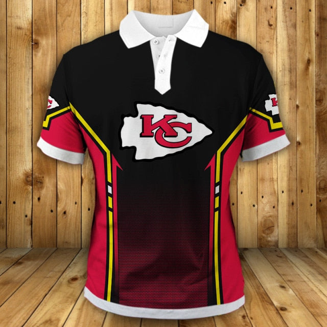 Kansas City Chiefs Casual Polo Shirt