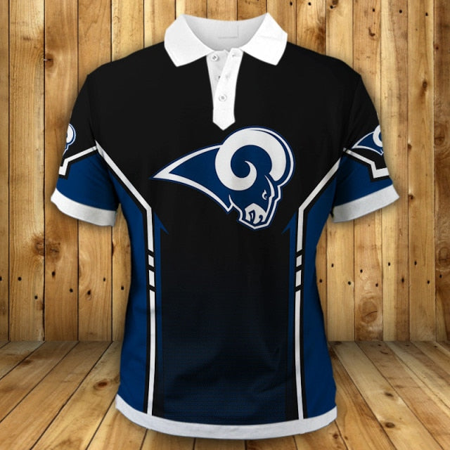 Los Angeles Rams Casual Polo Shirt