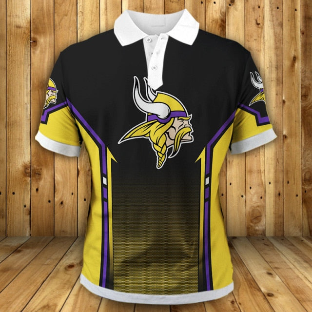Minnesota Vikings Casual Polo Shirt