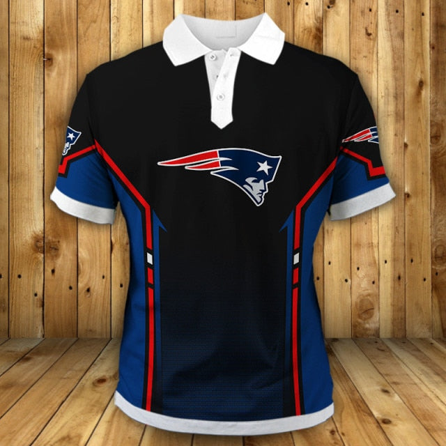 New England Patriots Casual Polo Shirt