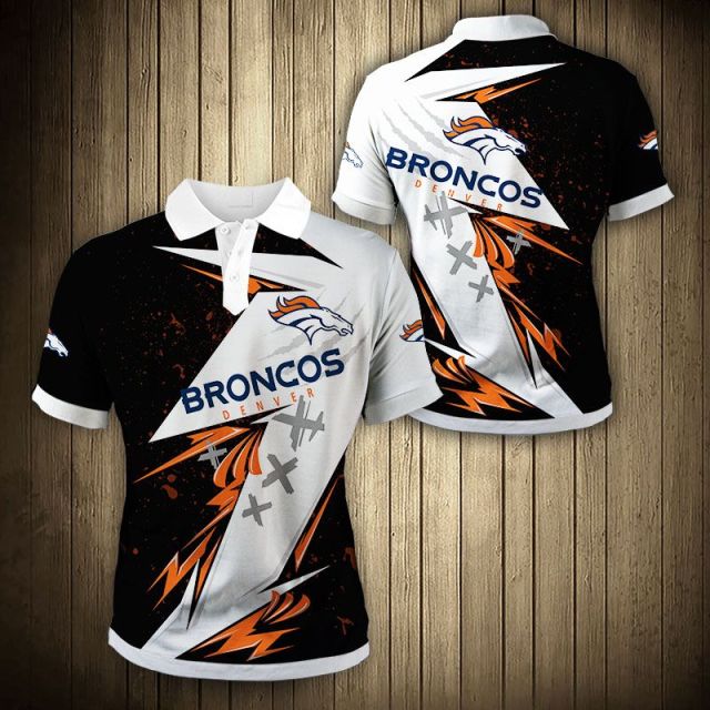 Denver Broncos Graffiti Polo Shirt