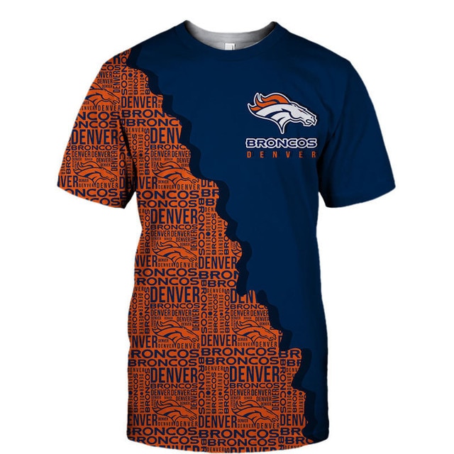 Denver Broncos 3D T-Shirt