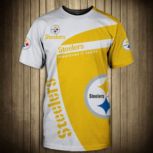 Pittsburgh Steelers Casual 3D T-Shirts