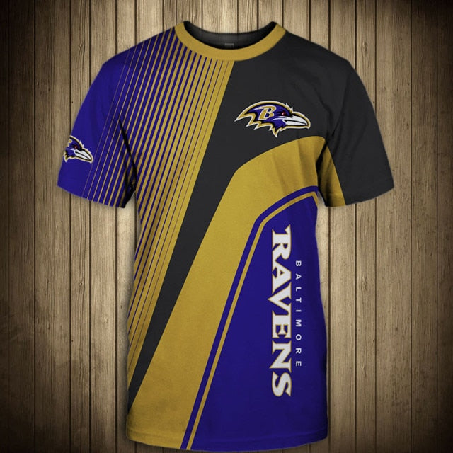 Baltimore Ravens Casual 3D T-Shirt