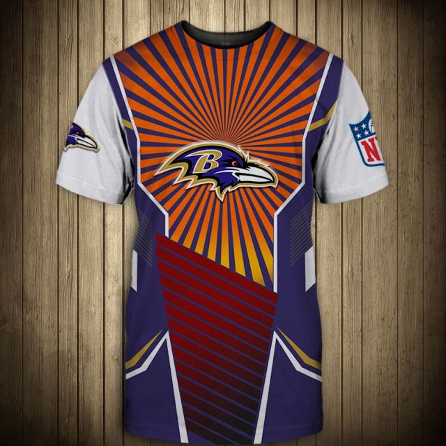 Baltimore Ravens Sunlight 3D T-Shirt