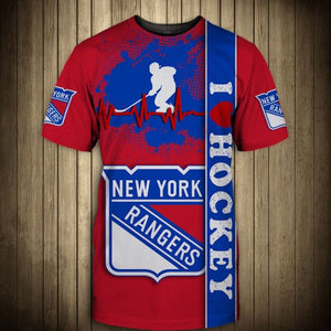 New York Rangers Beating Curve T-Shirt