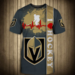 Vegas Golden Knights Beating Curve T-shirts