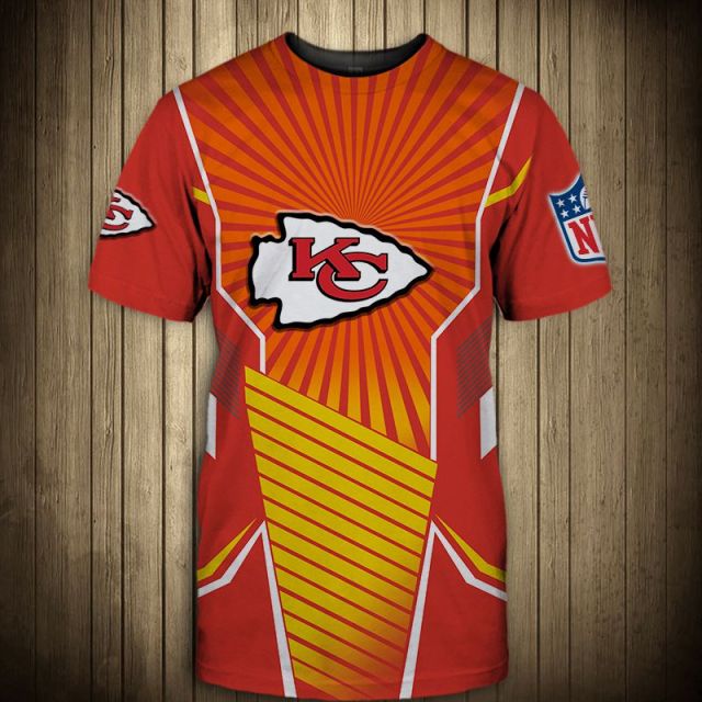 Kansas City Chiefs Sunlight 3D T-Shirt