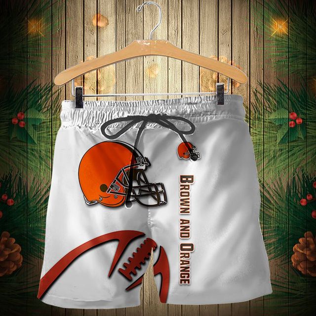 Cleveland Browns Zigzag Shorts