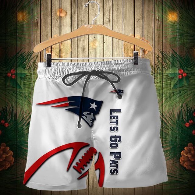 New England Patriots Zigzag Shorts