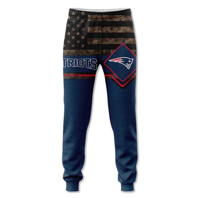 New England Patriots American Flag Sweatpants