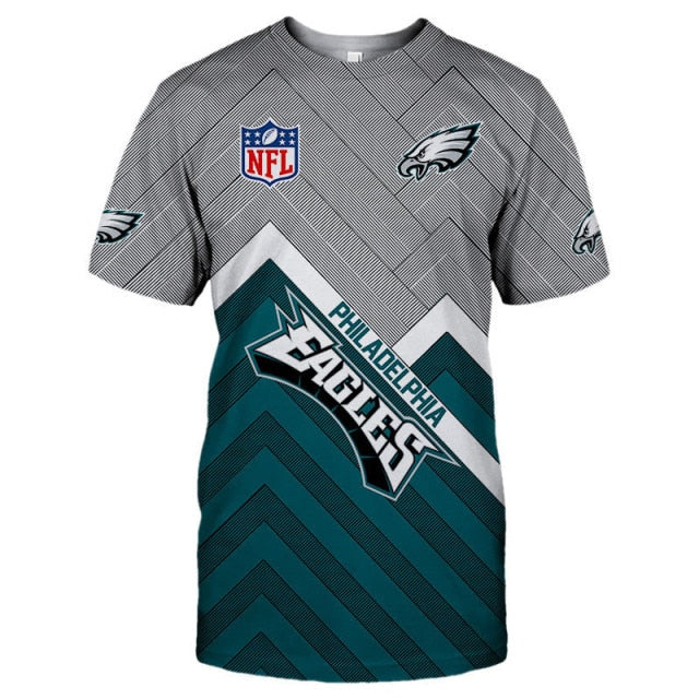 Philadelphia Eagles Casual 3D T-Shirt