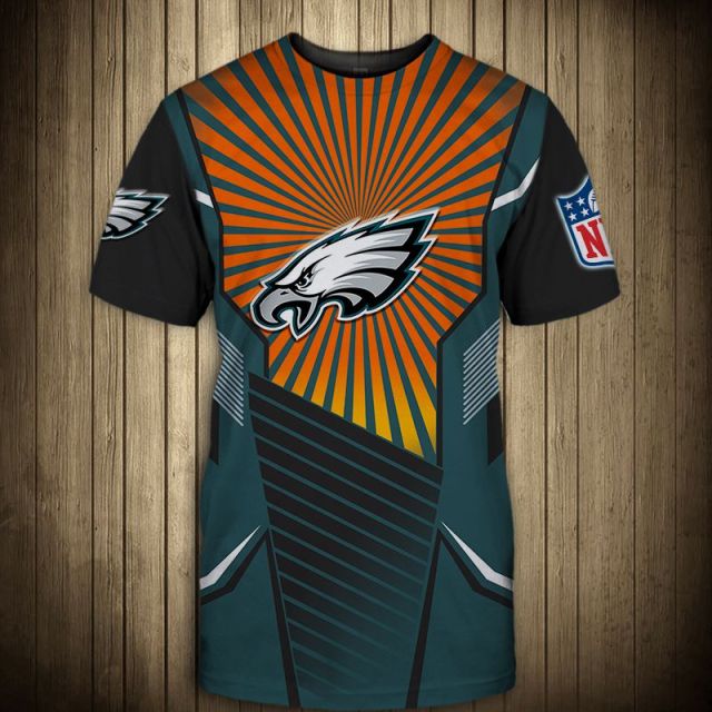 Philadelphia Eagles Sunlight 3D T-Shirt