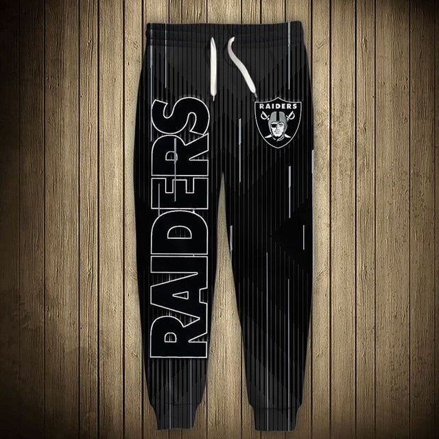 Las Vegas Raiders Stripe Sweatpants