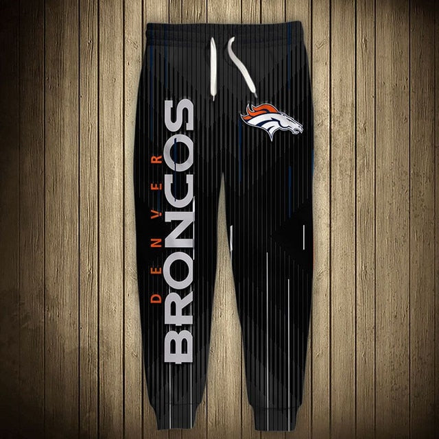 Denver Broncos Stripe Sweatpants