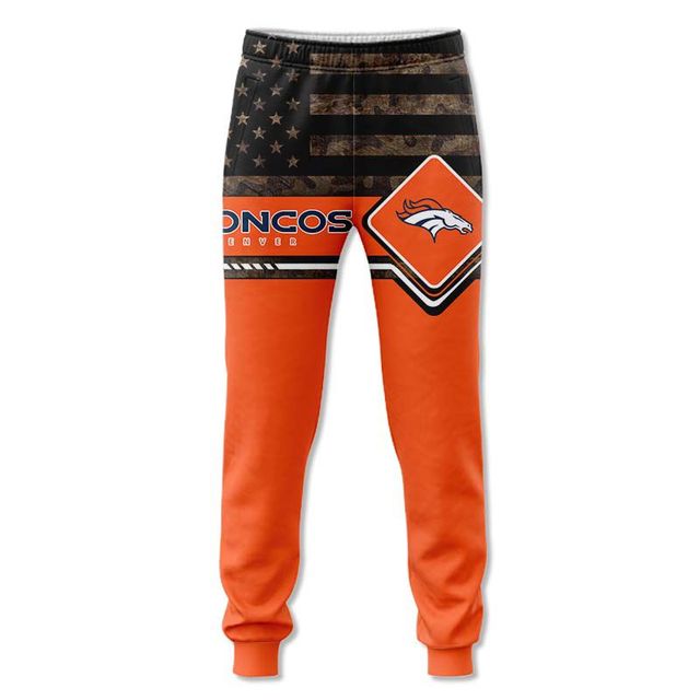 Denver Broncos American Flag Sweatpants