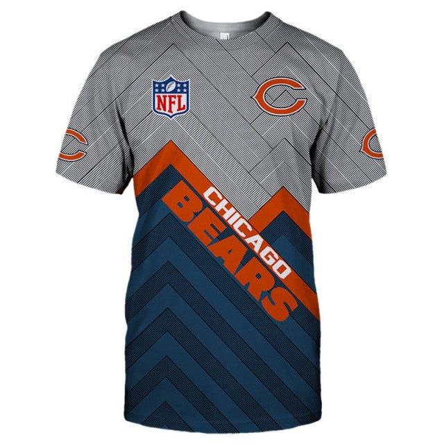 Chicago Bears Casual 3D T-Shirt