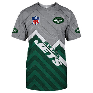 New York Jets Casual 3D T-Shirt