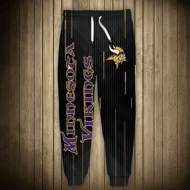 Minnesota Vikings Stripe Sweatpants